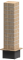 Otočný stojan slatwall dřevodekor/antracit